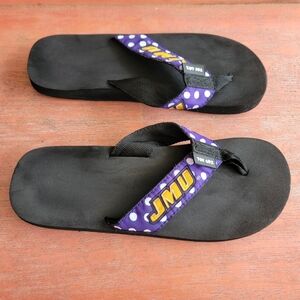 Toe Goz JMU Flip Flop Sandals‎ Women’s Size 7/8 EUC